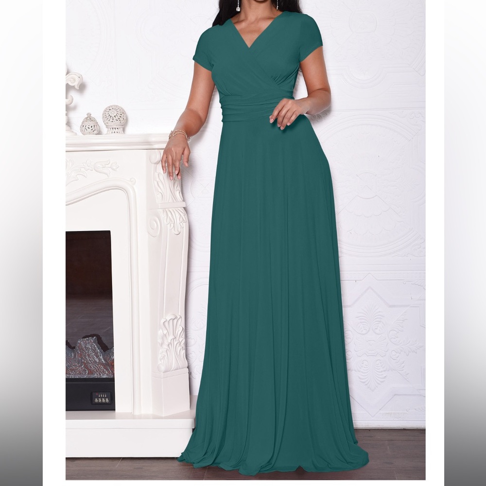 Koh Koh Cap Sleeve Bridesmaid Dress - Size M